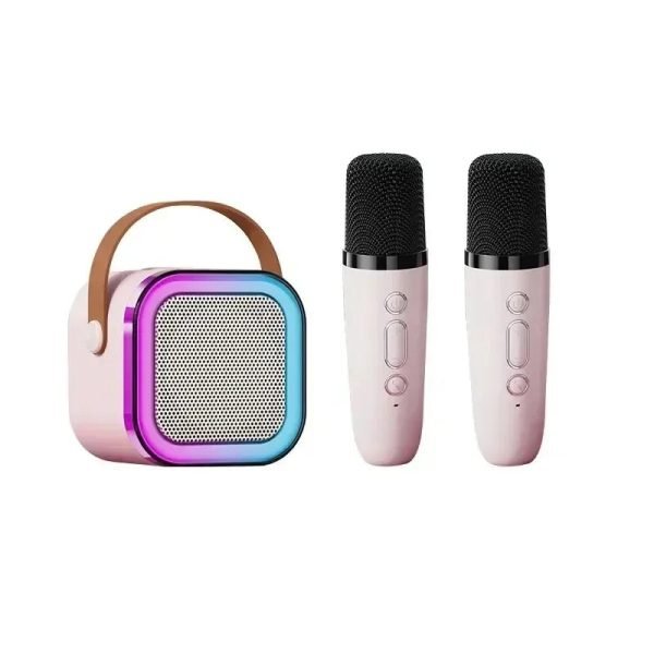 Bluetooth Wireless Portable Speaker Multi-function Karaoke with 1-2 Microphone Music Player Karaoke Machine For Kids Adults Home - Image 11