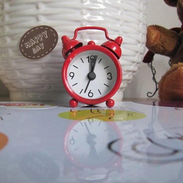 Creative Cute Mini Metal Small Alarm Clock Electronic Small Alarm Clock Table Desktop For Kids Students Decor Reloj Despertador - Image 9