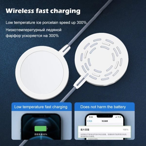 For iPhone 15 Pro Max 20W Original Magnetic Wireless Charger iPhone 14 13 12 11 Mini XS XR USB Type C Fast Charging Accessories - Image 5