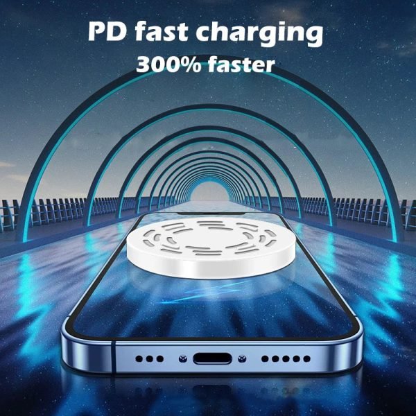 For iPhone 15 Pro Max 20W Original Magnetic Wireless Charger iPhone 14 13 12 11 Mini XS XR USB Type C Fast Charging Accessories - Image 2