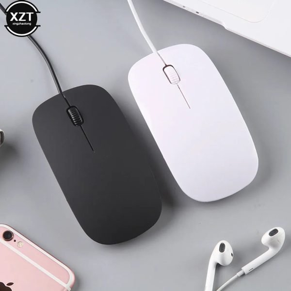 Hot Selling Neutral Wired Mouse 2.4Ghz with USB Cable Ergonomic Ultrathin Mice For PC Laptop Business Computer Office Mouse 1.2m