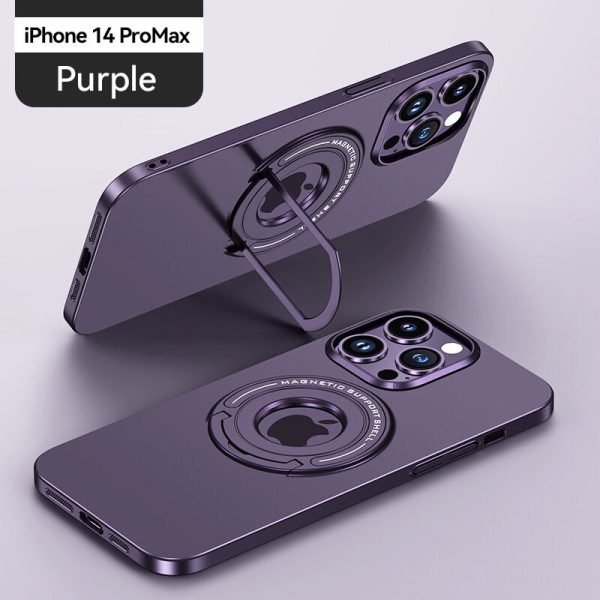 Luxury Magnetic Phone Case With Hide Stand For IPhone - Image 7