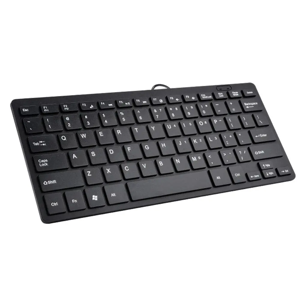 USB Slim Silent  Mini PC Keyboard for The Laptop Desktop 11.2x4.5x0.6