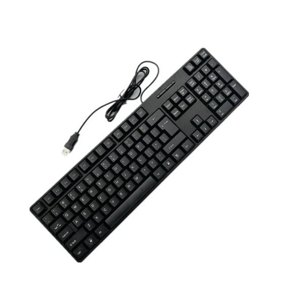 Spanish French  Russian Arabic Letter keycaps Keyboard Gaming Keyboard Usb Wired 104 Keys  For Computer - Image 8